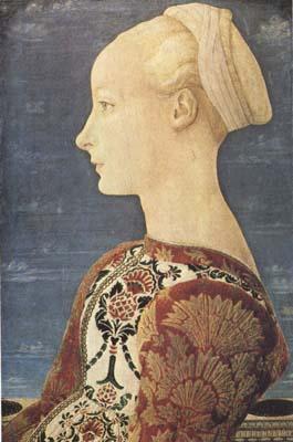 DOMENICO VENEZIANO Portarit of a Young Woman (mk08)